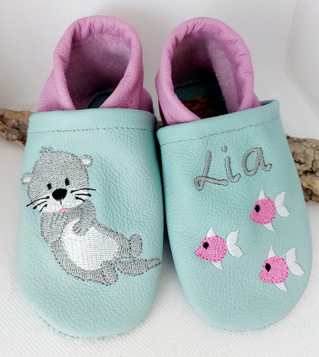 Krabbelschuhe/Lederpuschen