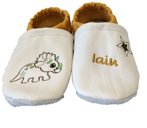 Baby krabbelschuhe dino - krabbelschuhe,,